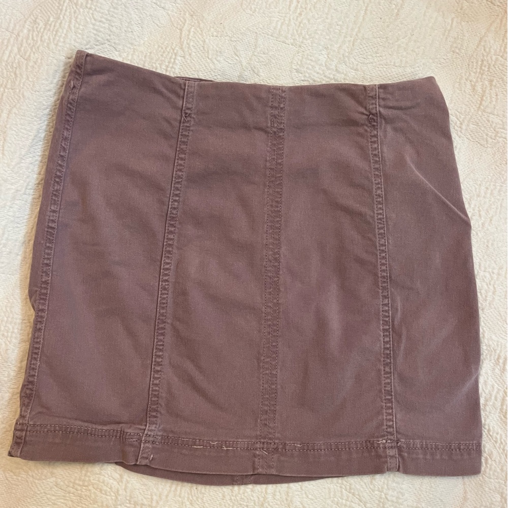 FREE PEOPLE mini skirt medium!